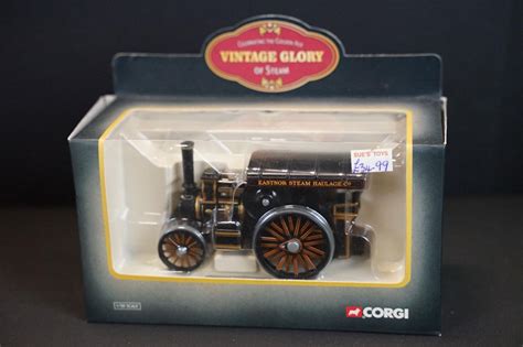 Corgi Vintage Glory of Steam, a boxed group. Includes Fowler B6 .